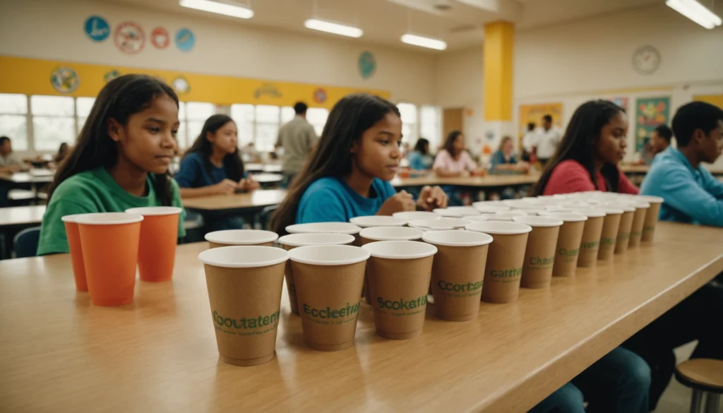 Les Avantages des Gobelets en Carton pour les Établissements Scolaires