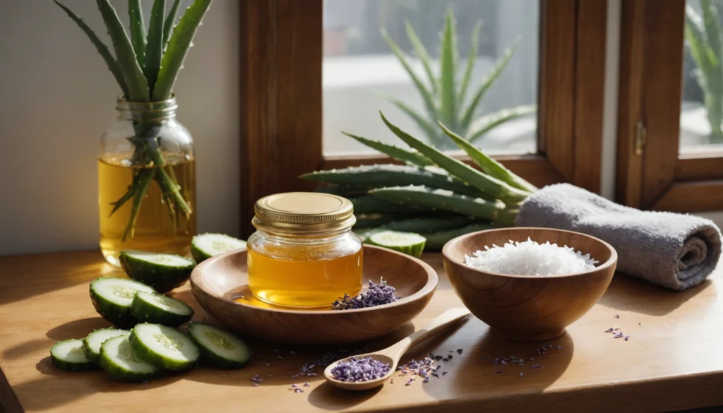 Routine beauté naturelle : éveillez votre éclat caché avec des ingrédients magiques